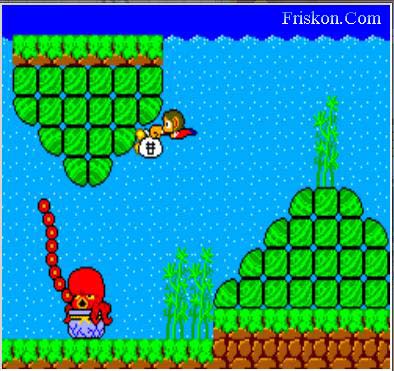 Alex Kidd in Miracle World Screenshot