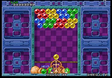 Taito Puzzle Bobble Screenshot