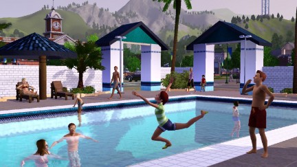 Screenshot The Sims 3 - Piscina